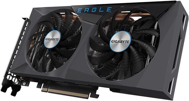 Alt view image 8 of 11 - GIGABYTE Eagle OC GeForce RTX 3060 Ti 8GB GDDR6 PCI Express 4.0 ATX Video Card GV-N306TEAGLE OC-8GD (rev. 2.0) (LHR)