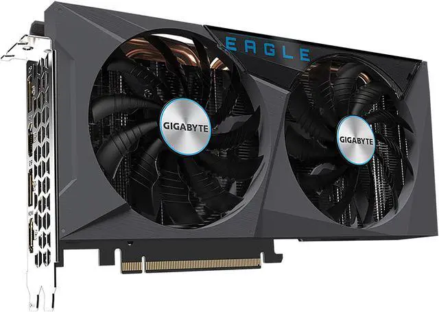 Alt view image 3 of 10 - GIGABYTE Eagle GeForce RTX 3060 Ti 8GB GDDR6 PCI Express 4.0 ATX Video Card GV-N306TEAGLE-8GD (rev. 2.0) (LHR)