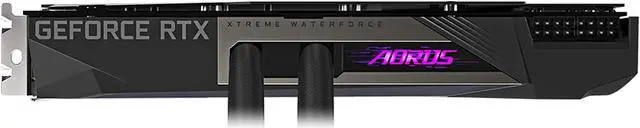 Alt view image 7 of 10 - GIGABYTE AORUS GeForce RTX 3080 Ti 12GB GDDR6X PCI Express 4.0 ATX Graphics Card GV-N308TAORUSX W-12GD