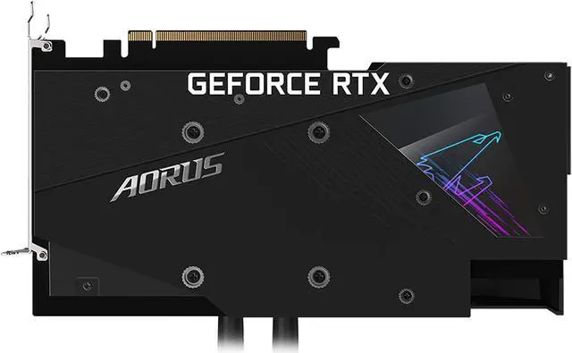 Alt view image 8 of 10 - GIGABYTE AORUS GeForce RTX 3080 Ti 12GB GDDR6X PCI Express 4.0 ATX Graphics Card GV-N308TAORUSX W-12GD