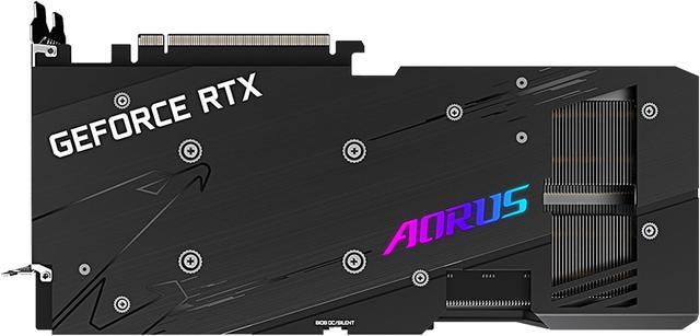 Alt view image 11 of 12 - GIGABYTE AORUS GeForce RTX 3070 MASTER 8GB GDDR6 PCI Express 4.0 ATX Video Card GV-N3070AORUS M-8GD (rev. 2.0) (LHR)