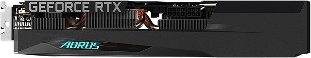 Alt view image 9 of 11 - GIGABYTE AORUS GeForce RTX 3060 Ti ELITE 8GB GDDR6 PCI Express 4.0 ATX Video Card GV-N306TAORUS E-8GD (rev. 2.0) (LHR)
