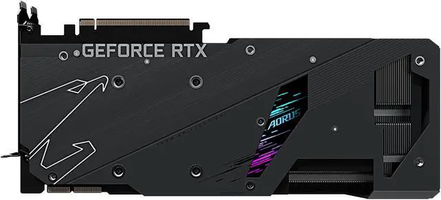Alt view image 9 of 10 - GIGABYTE AORUS GeForce RTX 3090 MASTER 24G (rev. 2.0) Graphics Card, Max Covered Cooling, 24GB 384-bit GDDR6X, GV-N3090AORUS M-24GD REV2.0 Video Card