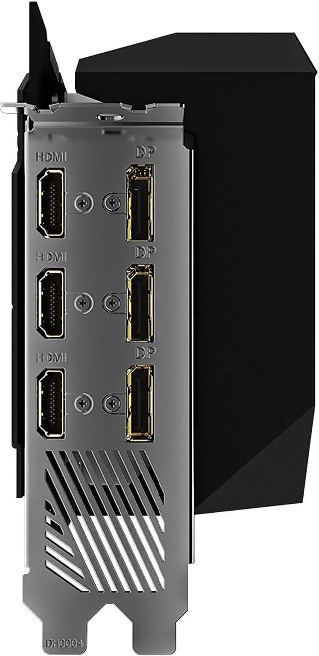 Alt view image 6 of 10 - GIGABYTE AORUS GeForce RTX 3090 MASTER 24G (rev. 2.0) Graphics Card, Max Covered Cooling, 24GB 384-bit GDDR6X, GV-N3090AORUS M-24GD REV2.0 Video Card