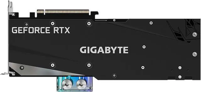Alt view image 9 of 10 - GIGABYTE GeForce RTX 3080 GAMING OC WATERFORCE WB 10G (rev2.0) Graphics Card, WATERFORCE Water Block Cooling System, 10GB 320-bit GDDR6X, GV-N3080GAMINGOC WB-10GD Rev2.0 Video Card (LHR)