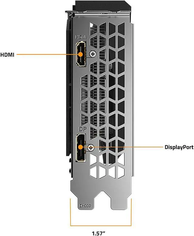 Alt view image 6 of 11 - GIGABYTE GAMING OC Radeon RX 6500 XT 4GB GDDR6 PCI Express 4.0 ATX Graphics Card GV-R65XTGAMING OC-4GD