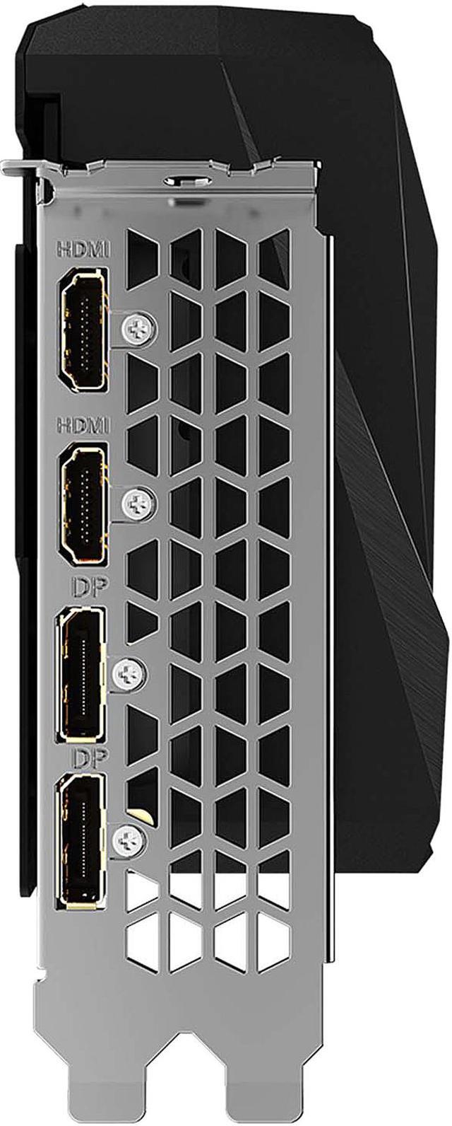 Alt view image 7 of 12 - GIGABYTE AORUS Radeon RX 6900 XT MASTER 16G (rev. 2.0) Graphics Card, MAX-COVERED Cooling, 16GB 256-bit GDDR6, GV-R69XTAORUS M-16GD Rev2.0 Video Card