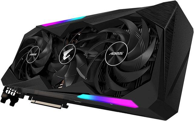 Alt view image 9 of 12 - GIGABYTE AORUS Radeon RX 6900 XT MASTER 16G (rev. 2.0) Graphics Card, MAX-COVERED Cooling, 16GB 256-bit GDDR6, GV-R69XTAORUS M-16GD Rev2.0 Video Card