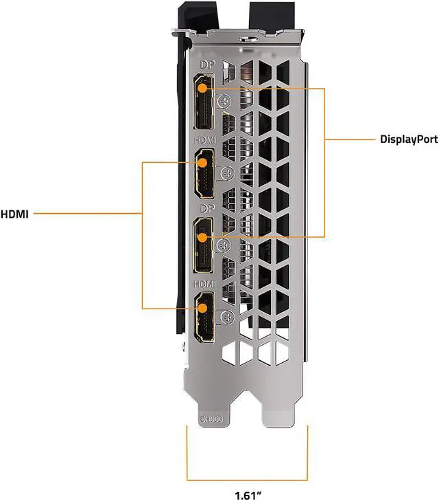 Alt view image 7 of 11 - GIGABYTE Eagle GeForce RTX 3050 8GB GDDR6 PCI Express 4.0 ATX Graphics Card GV-N3050EAGLE-8GD
