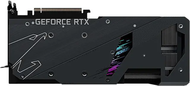 Alt view image 10 of 11 - GIGABYTE AORUS GeForce RTX 3080 12GB GDDR6X PCI Express 4.0 ATX Graphics Card GV-N3080AORUS M-12GD
