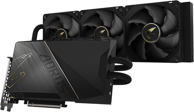 Alt view image 8 of 9 - GIGABYTE AORUS GeForce RTX 3090 Ti XTREME WATERFORCE 24GB GDDR6X PCI Express 4.0 ATX Video Card GV-N309TAORUSX W-24GD