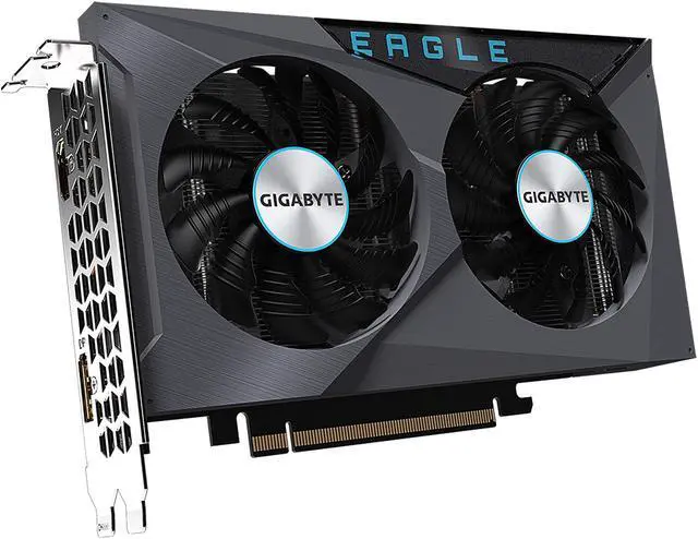 Alt view image 4 of 10 - GIGABYTE Eagle Radeon RX 6400 4GB GDDR6 PCI Express 4.0 Graphics Card GV-R64EAGLE-4GD