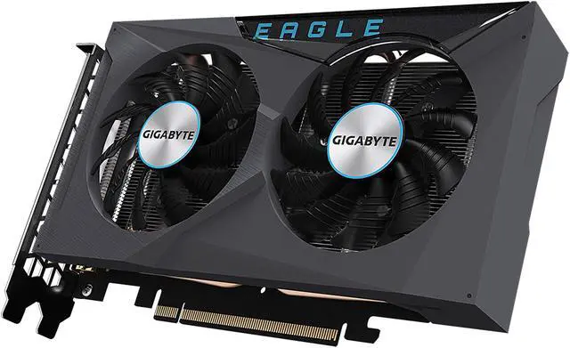 Alt view image 8 of 10 - GIGABYTE Eagle Radeon RX 6400 4GB GDDR6 PCI Express 4.0 Graphics Card GV-R64EAGLE-4GD