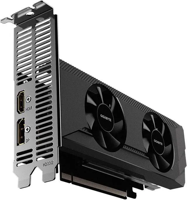 Alt view image 6 of 8 - GIGABYTE Radeon RX 6400 4GB GDDR6 PCI Express 4.0 Low Profile Graphics Card GV-R64D6-4GL