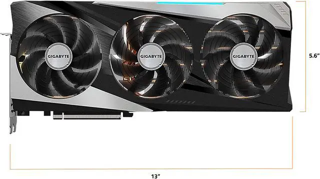 Alt view image 2 of 10 - GIGABYTE Gaming OC Radeon RX 6950 XT 16GB GDDR6 PCI Express 4.0 ATX Graphics Card GV-R695XTGAMING OC-16GD