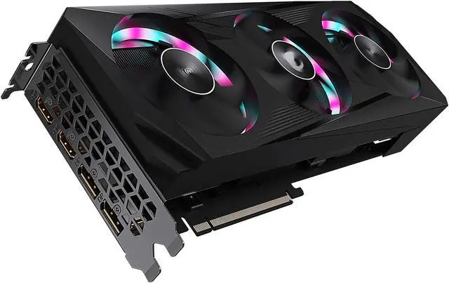 Alt view image 6 of 11 - GIGABYTE AORUS Radeon RX 6750 XT 12GB GDDR6 PCI Express 4.0 ATX Graphics Card GV-R675XTAORUS E-12GD