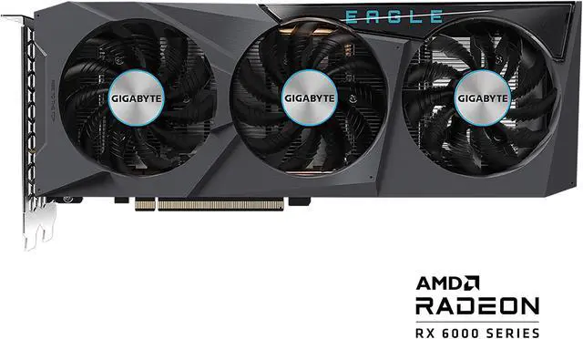 Alt view image 2 of 10 - GIGABYTE Eagle Radeon RX 6650 XT 8GB GDDR6 PCI Express 4.0 ATX Graphics Card GV-R665XTEAGLE-8GD
