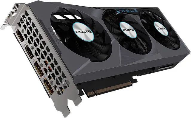 Alt view image 3 of 10 - GIGABYTE Eagle Radeon RX 6650 XT 8GB GDDR6 PCI Express 4.0 ATX Graphics Card GV-R665XTEAGLE-8GD