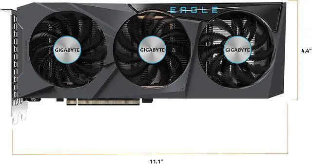 Alt view image 7 of 10 - GIGABYTE Eagle Radeon RX 6650 XT 8GB GDDR6 PCI Express 4.0 ATX Graphics Card GV-R665XTEAGLE-8GD