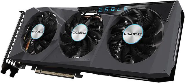 Alt view image 10 of 10 - GIGABYTE Eagle Radeon RX 6650 XT 8GB GDDR6 PCI Express 4.0 ATX Graphics Card GV-R665XTEAGLE-8GD