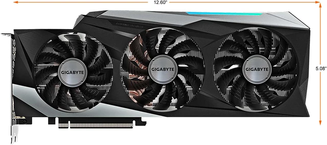 Alt view image 3 of 10 - GIGABYTE GeForce RTX 3080 GAMING OC 12G Graphics Card, 3 x WINDFORCE Fans, 12GB 384-bit GDDR6X, GV-N3080GAMING OC-12GD Video Card