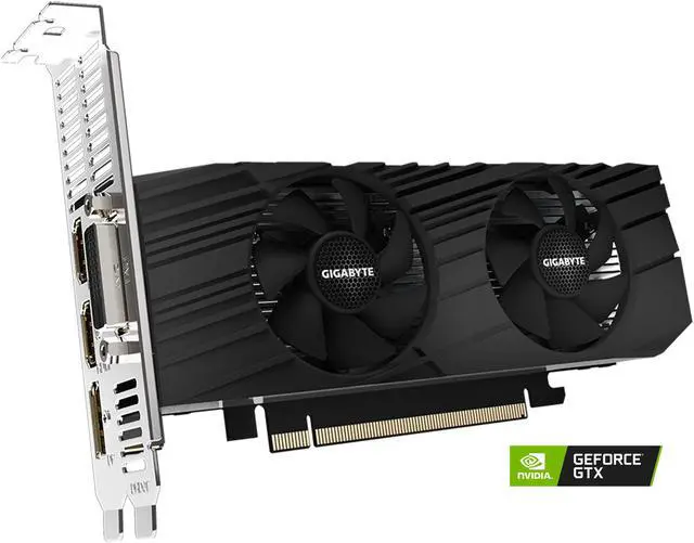 Alt view image 2 of 8 - GIGABYTE GeForce GTX 1630 4GB GDDR6 PCI Express 3.0 x16 Low Profile Graphics Card GV-N1630OC-4GL