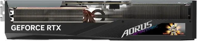 Alt view image 9 of 9 - GIGABYTE AORUS GeForce RTX 4090 24GB GDDR6X PCI Express 4.0 x16 ATX Graphics Card GV-N4090AORUS M-24GD