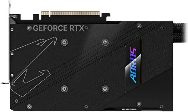 Alt view image 5 of 8 - GIGABYTE AORUS GeForce RTX 4080 16GB GDDR6X PCI Express 4.0 ATX Graphics Card GV-N4080AORUSX W-16GD