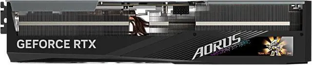 Alt view image 8 of 12 - GIGABYTE AORUS GeForce RTX 4080 16GB GDDR6X PCI Express 4.0 x16 ATX Graphics Card GV-N4080AORUS M-16GD