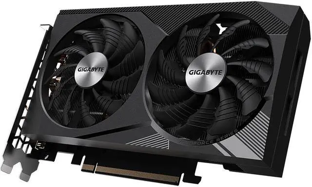 Alt view image 4 of 9 - GIGABYTE WINDFORCE OC GeForce RTX 3060 12GB GDDR6 PCI Express 4.0 x16 ATX Graphics Card GV-N3060WF2OC-12GD