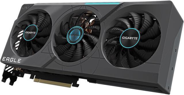 Alt view image 5 of 10 - GIGABYTE GeForce RTX 4070 Ti EAGLE OC 12G Graphics Card, 3x WINDFORCE Fans, 12GB 192-bit GDDR6X, GV-N407TEAGLE OC-12GD Video Card