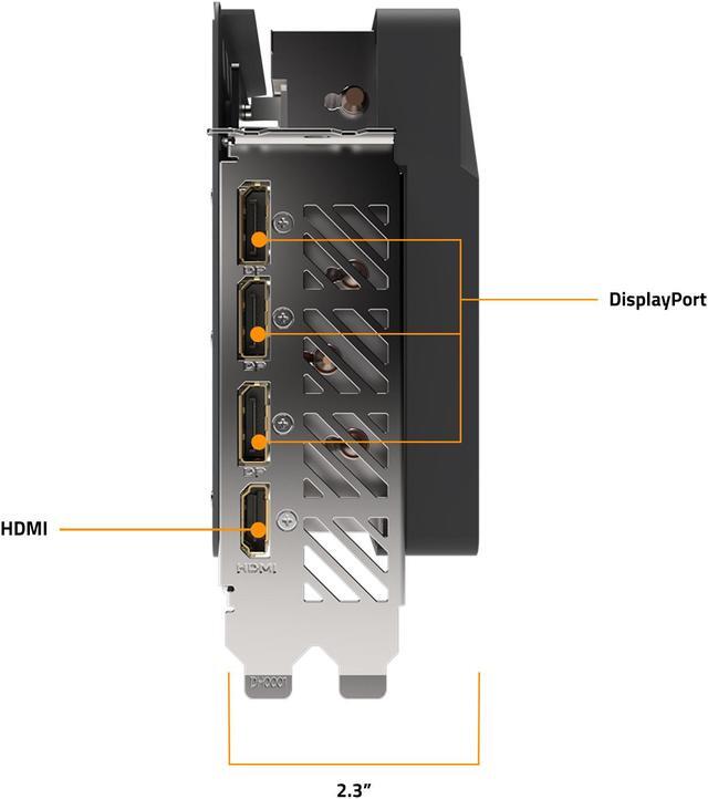 Alt view image 9 of 10 - GIGABYTE GeForce RTX 4070 Ti EAGLE OC 12G Graphics Card, 3x WINDFORCE Fans, 12GB 192-bit GDDR6X, GV-N407TEAGLE OC-12GD Video Card