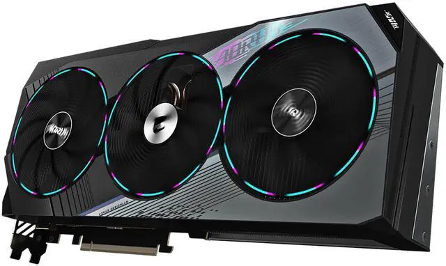 Alt view image 8 of 12 - GIGABYTE AORUS GeForce RTX 4070 Ti MASTER 12G Graphics Card, 3x WINDFORCE Fans, 12GB 192-bit GDDR6X, GV-N407TAORUS M-12GD Video Card