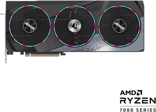 Alt view image 2 of 9 - GIGABYTE AORUS Radeon RX 7900 XTX 24GB GDDR6 PCI Express 4.0 x16 ATX Graphics Card GV-R79XTXAORUS E-24GD