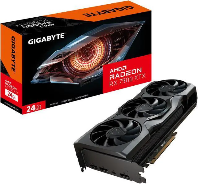 Alt view image 13 of 13 - GIGABYTE Radeon RX 7900 XTX 24GB GDDR6 PCI Express 4.0 Graphics Card GV-R79XTX-24GC-B