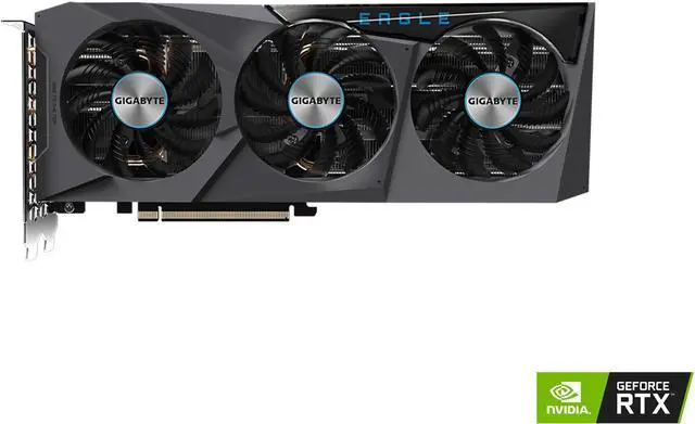 Alt view image 2 of 12 - GIGABYTE Eagle GeForce RTX 3060 Ti 8GB GDDR6X PCI Express 4.0 x16 ATX Graphics Card GV-N306TXEAGLE OC-8GD