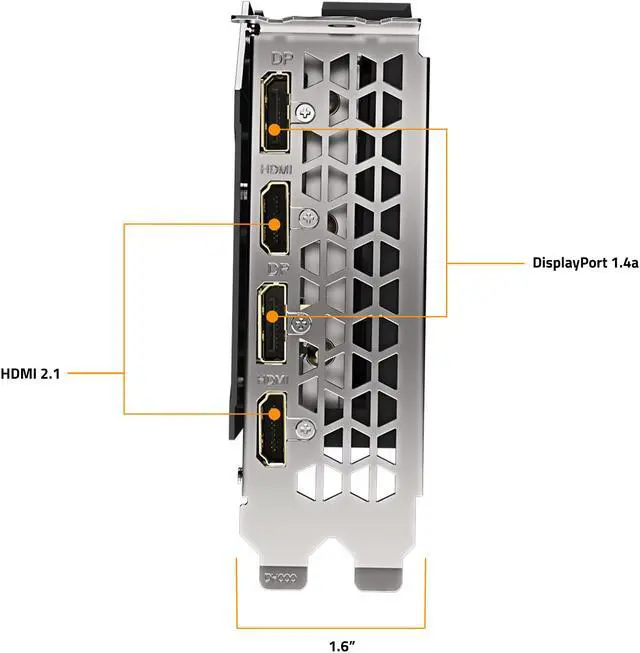 Alt view image 11 of 12 - GIGABYTE Eagle GeForce RTX 3060 Ti 8GB GDDR6X PCI Express 4.0 x16 ATX Graphics Card GV-N306TXEAGLE OC-8GD