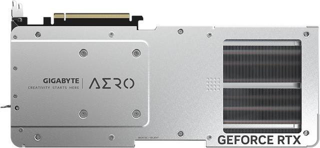 Alt view image 4 of 10 - GIGABYTE AERO GeForce RTX 4090 24GB GDDR6X PCI Express 4.0 x16 ATX Graphics Card GV-N4090AERO OC-24GD