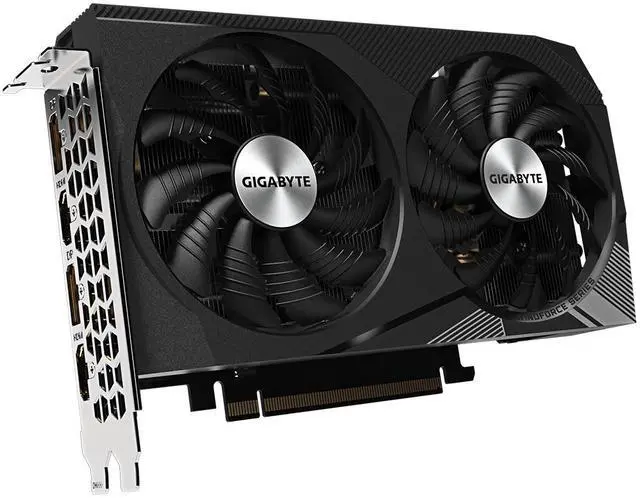 Alt view image 3 of 8 - GIGABYTE Gaming GeForce RTX 3060 8GB GDDR6 PCI Express 4.0 x16 ATX Graphics Card GV-N3060GAMING OC-8GD