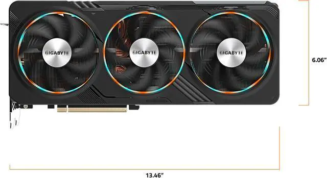 Alt view image 9 of 11 - GIGABYTE Gaming GeForce RTX 4070 12GB GDDR6X PCI Express 4.0 x16 ATX Graphics Card GV-N4070GAMING OC-12GD