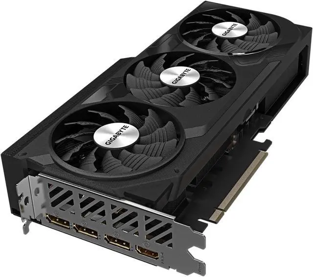 Alt view image 7 of 11 - GIGABYTE WINDFORCE GeForce RTX 4070 12GB GDDR6X PCI Express 4.0 x16 ATX Graphics Card GV-N4070WF3OC-12GD