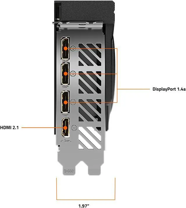 Alt view image 10 of 11 - GIGABYTE WINDFORCE GeForce RTX 4070 12GB GDDR6X PCI Express 4.0 x16 ATX Graphics Card GV-N4070WF3OC-12GD