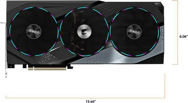 Alt view image 10 of 12 - GIGABYTE AORUS GeForce RTX 4070 12GB GDDR6X PCI Express 4.0 x16 ATX Graphics Card GV-N4070AORUS M-12GD