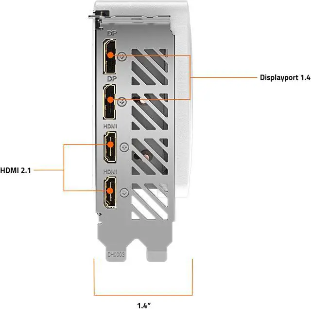 Alt view image 10 of 11 - GIGABYTE GeForce RTX 4060 Ti AERO OC 8G Graphics Card, 3x WINDFORCE Fans, 8GB 128-bit GDDR6, GV-N406TAERO OC-8GD Video Card