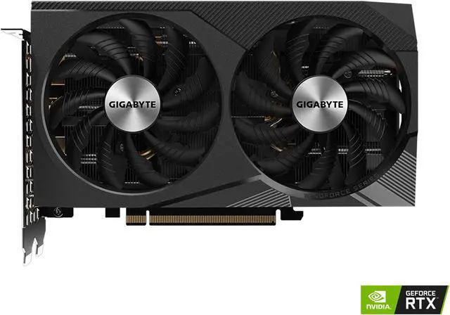 Alt view image 2 of 8 - GIGABYTE GeForce RTX 3060 GAMING OC 8G (rev. 2.0) Graphics Card, 2x WINDFORCE Fans, 8GB 128-bit GDDR6, GV-N3060GAMING OC-8GD Rev2.0 Video Card