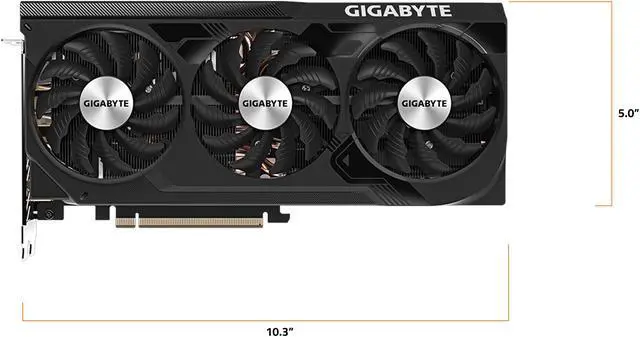 Alt view image 9 of 11 - GIGABYTE GeForce RTX 4070 Ti WINDFORCE OC 12G Graphics Card, 3x WINDFORCE Fans, 12GB 192-bit GDDR6X, GV-N407TWF3OC-12GD Video Card
