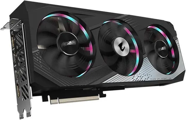 Alt view image 3 of 10 - GIGABYTE AORUS GeForce RTX 4060 ELITE 8G Graphics Card, 3x WINDFORCE Fans, 8GB 128-bit GDDR6, GV-N4060AORUS E-8GD Video Card