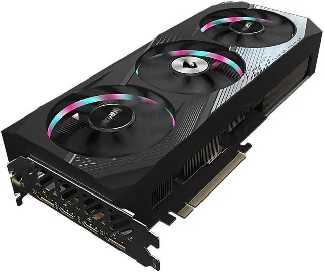 Alt view image 6 of 10 - GIGABYTE AORUS GeForce RTX 4060 ELITE 8G Graphics Card, 3x WINDFORCE Fans, 8GB 128-bit GDDR6, GV-N4060AORUS E-8GD Video Card