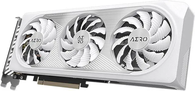 Alt view image 4 of 10 - GIGABYTE GeForce RTX 4060 AERO OC 8G Graphics Card, 3x WINDFORCE Fans, 8GB 128-bit GDDR6, GV-N4060AERO OC-8GD Video Card