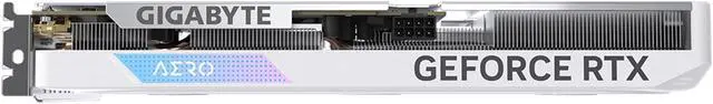 Alt view image 6 of 10 - GIGABYTE GeForce RTX 4060 AERO OC 8G Graphics Card, 3x WINDFORCE Fans, 8GB 128-bit GDDR6, GV-N4060AERO OC-8GD Video Card